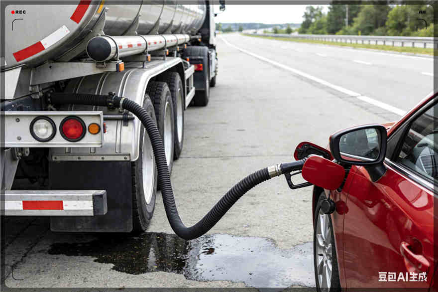 九原区汽车救援送水案例